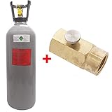 fabrikneue ungeprägte deutsche Eigentumsflasche - nächster TÜV 2027 (Stand 11 2017)