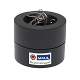 MAUL Klammernspender MAULpro | Ø7,3x6cm | Schreibtisch Organizer für Büroklammern | Schreibtisch...