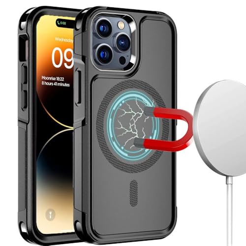 Coque iPhone 16 Pro Max antichoc mate noire pour éviter les fissures - 2