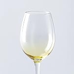 Rainbow White Wine Glass - Set of 4 Colorful Wine Glass with Stem, Crystal Muted Wine Glasses Gift Set for Birthday Women Party (12, Ounces)