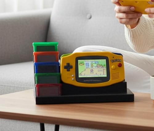 SUPPORT POUR CONSOLE ET JEU GAME BOY ADVANCE