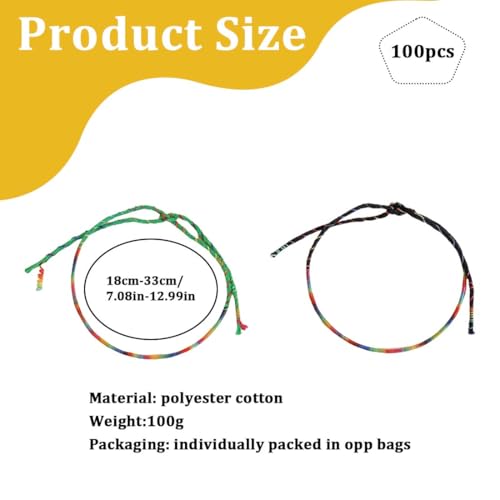 Pulseras de amistad boho, 100 piezas 41e2f8dUirL. SL1000