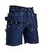 Produktbild BLÅKLÄDER Blakläder Handwerker Shorts 1534 100% Baumwolle 56 Marineblau