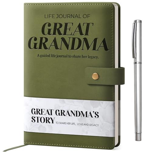 Great Grandma I Want to Know Your Life Story Leather