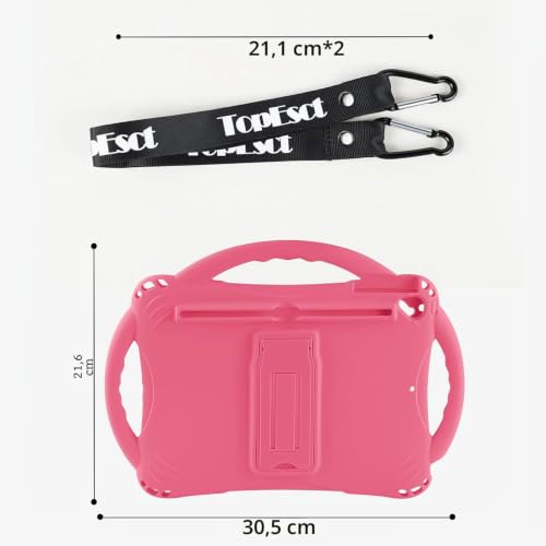 Carcasa infantil iPad 9.7 antigolpes con silicona resistente TopEsct 7