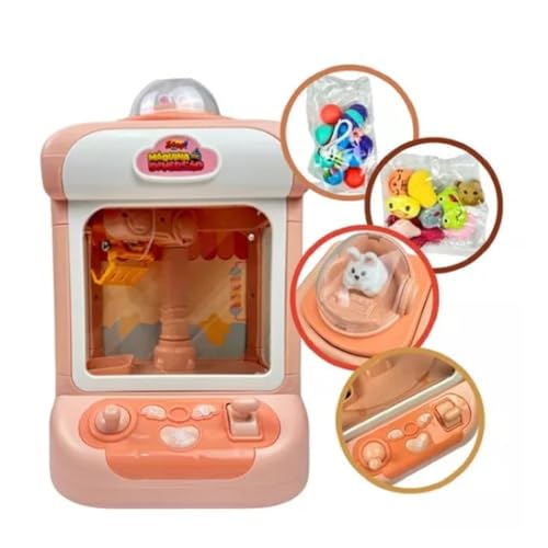 Maquininha De Pegar Ursinhos Rosa 20 Pelúcias - Zoop Toys