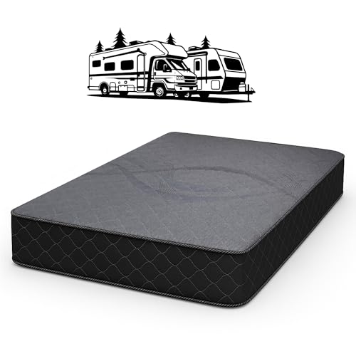 Lounj 8" Classic Gel Memory Foam RV Mattress, RV King