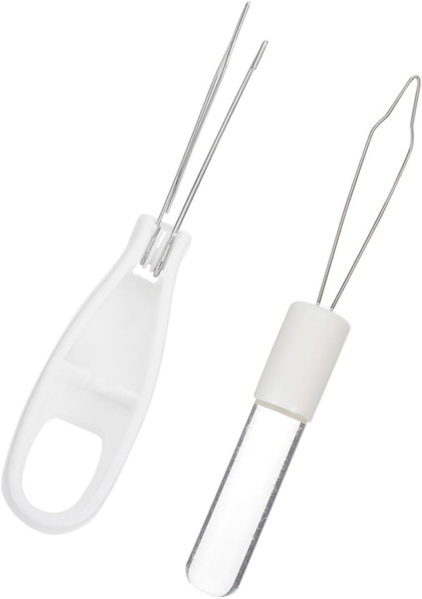 2pcs Simple Zipper Puller Tools for Clothes Wearing Assistance Handy Dressing Aid for Easy Buttoning Wire for Everyday Use