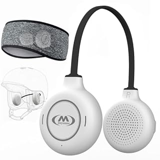 M Jiuyunmu Cuffie per casco da sci, altoparlanti wireless Bluetooth per sci, snowboard, mountain bike