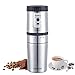 Lepresso Portable Espresso Maker, Mini Grinding & Coffee Maker, Adjustable Grinding Size, Electric Burr Coffee Grinder, Stainless Steel Blades, Mini Espresso Maker for Travel, Home, Office.