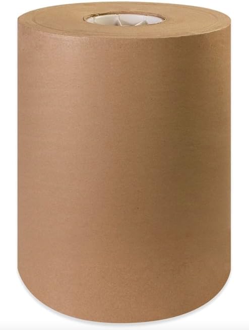 30lb 18" x 14400" (1200 ft) Extra Large Brown Kraft Paper Roll for Packing - Natural Kraft Wrapping Paper for Void Filling - Craft Paper for Art Projects