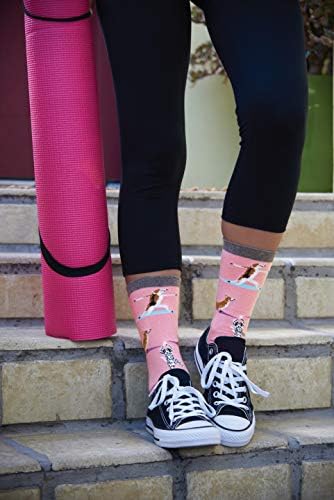 Image of K. Bell Women's Fun Sports & Outdoors Crew Socks - 1 Pairs - Cool & Cute Casual Novelty Gifts