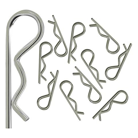 100-Pack Universal RC Body Clips Pins for All 1/10 1/12 Scale Redcat HPI Himoto HSP Exceed RC Car Parts Truck Buggy Shell Replacement Cover