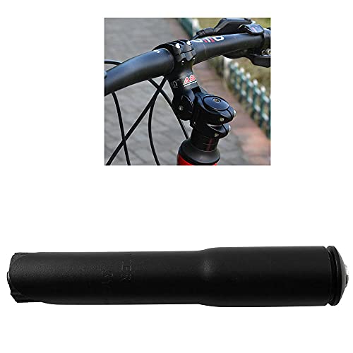 Lq Industrial Bike Fork Stem Extender 25.4Mm/1 Inch Black Aluminum Alloy Road Mountain Bike Bicycle Stem Riser Adapter For 1-1/8" Threadless Steerer Tubes #TOP2