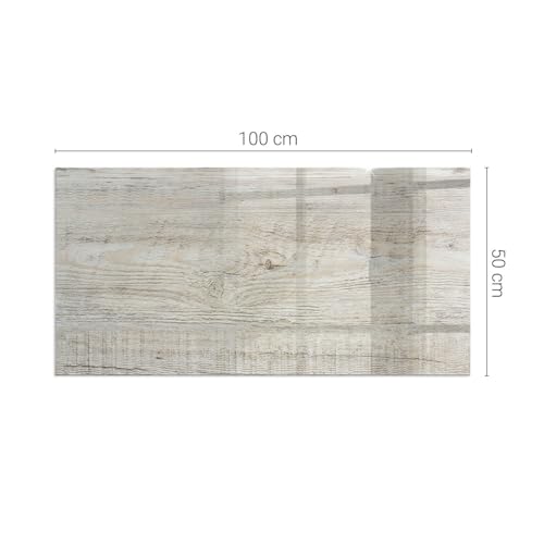 Protector de suelo para chimenea de vidrio 100x50 cm que decora salones rústicos 5
