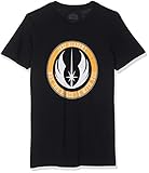 Star Wars Jedi Academy Camiseta, Negro (Black Blk), Large (Talla del Fabricante: Large) para Hombre