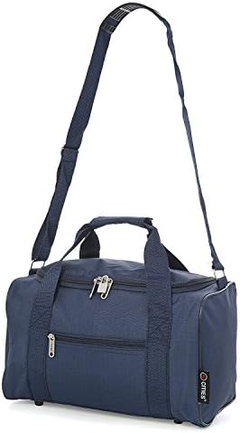 Set di 4 – (2) Trolley/Bagaglio a mano 55x40x20 e (2) Borsa da secondo  bagaglio a mano in cabina 35x20x20 – Misure perfette per Ryanair  (Nero/Marina Militare) : Amazon.it: Valigeria