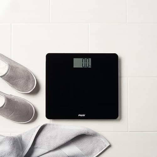 Digital Scale with Voice, Talking Bathroom Scale, Back-lit LCD Display, 330-Pound Max Weight 330CVS - AMERICAN WEIGH SCALES