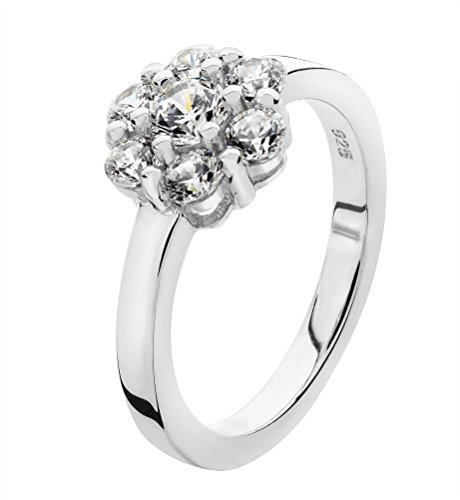 Bague Femme Argent Fin WJS15565 avec Oxyde de Zirconium - Cadeau Idéal