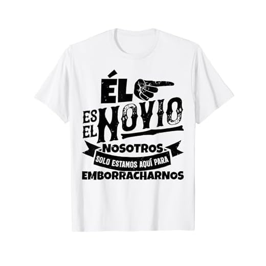 Despedida de soltero, set de camisetas, 3/3 Él es el novio Camiseta