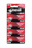 5 x Maxell SR626SW SR626 AG4 377 1.55v Watch Batteries by Maxell