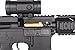 GoldenBall Lightweight M4 CQC Full Automatic AEG Airsoft Rifle w/Flashlight and Scope (Battery & Charger Included)