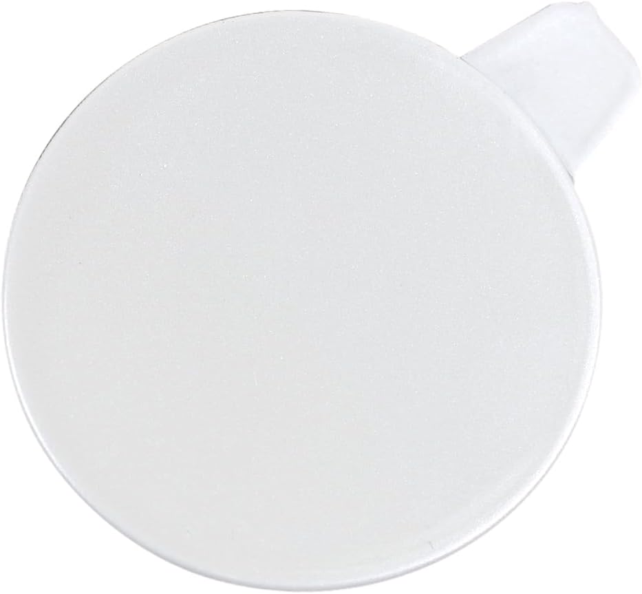 Front Tow Hook Cover for Tesla Model Y 2020-2023 Only, Front Bumper Hook Covers, Tow Hitch Cap OEM Replacement（White