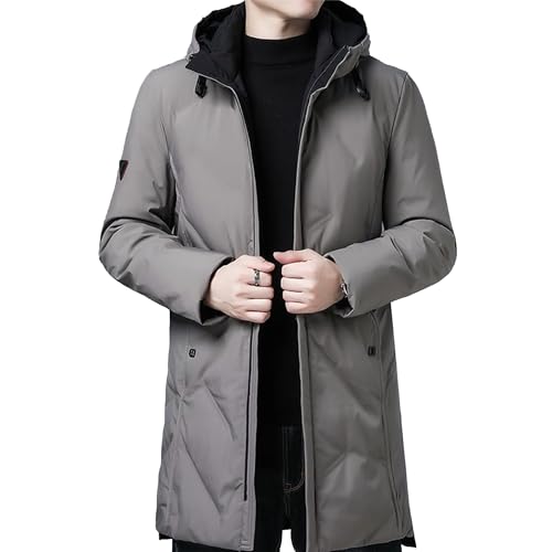 Parka épaissi chaud en hiver pour homme afin de bloquer le vent froid et rester au chaud