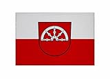 Größe ca: 9 x 6 cm U24 Aufnäher Frankfurt-Oberrad Fahne Flagge Aufbügler Patch 9 x 6 cm
