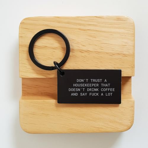 Birthday Gift for Her Housekeeper Keychain Deluxe Present Surprise image 5