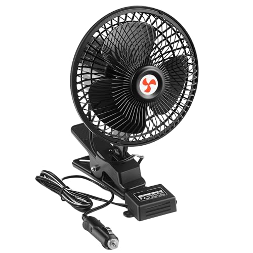 Ventilador de coche de 12V para combatir el calor en los asientos traseros 2