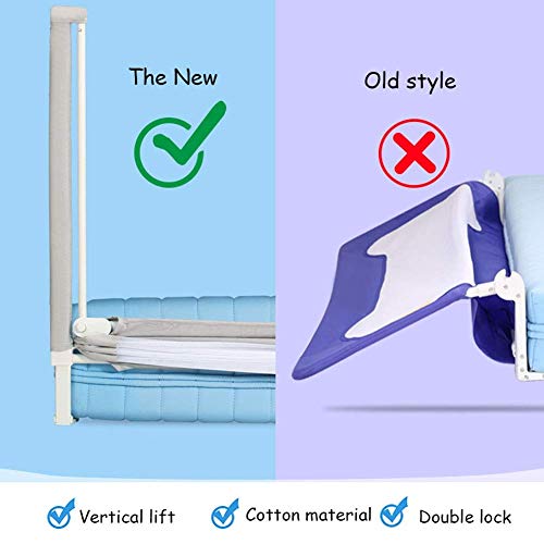 Cama universal silenciosa con deflector resistente para seguridad infantil 8
