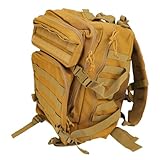 POENVFPO Outdoor Sports Backpack, 45L Large Capacity Multi Pockets Mountaineering Travel Hiking Camping Bag for Women Men