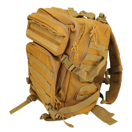 POENVFPO Outdoor Sports Backpack, 45L Large Capacity Multi Pockets Mountaineering Travel Hiking Camping Bag for Women Men