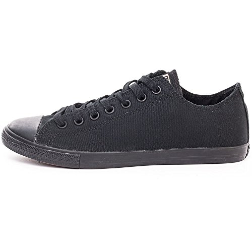 Image of Converse Chuck Taylor All Star Lean Ox Mens Trainers Black Black - 3 UK