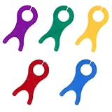 【Contenido del paquete】: Hay 30 carretes en 5 colores, incluidos verde, morado, amarillo, rojo y azul, 6 de cada color. El tamaño es de 4.13×1.89in / 10.5×4.8cm.