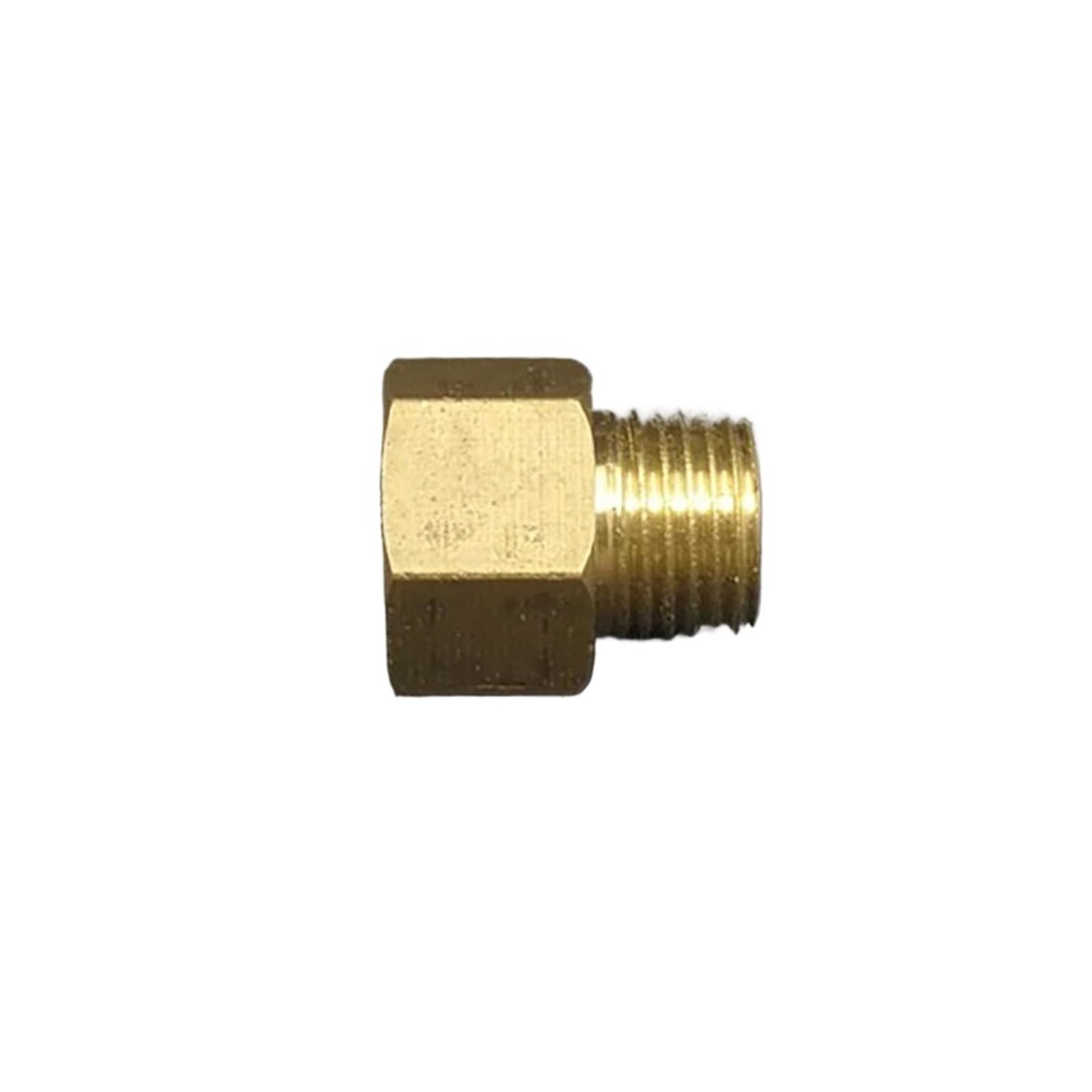 Pressure Gauge Connector Female M14x1.5 - Male M12x1.5 Brass Pipe Fitting Adapter Coupler Connector
