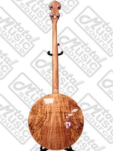 Oscar Schmidt OB5SP 5-String Banjo, Remo Head,Spalted Maple Resonator, Gloss Finish