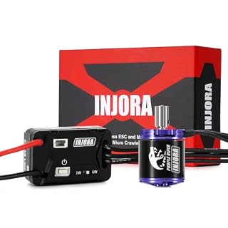 Injora combo brushless MBL32 G2 et moteur 1721 pour micro crawler