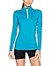 Produktbild ORTOVOX Damen 145 Ultra Zip Neck Shirt, Aqua, XS