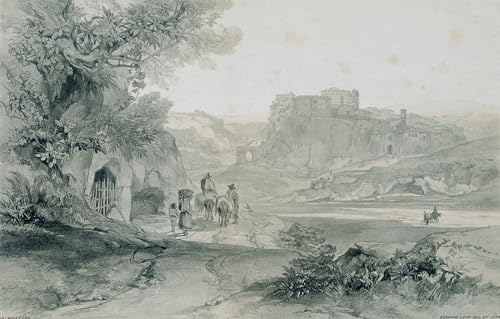 Affiche impression d'art paysage Rome et tableau toile décoration murale 60x90