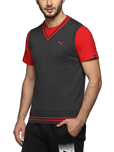 Image of Puma Men's Round Neck Cotton Sweater