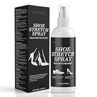 GLOWPOINT Schuhdehnspray, 200 ml Stiefel-Stretch-Spray für Mann und Frau, professioneller Lederweichmacher zur Entlastung eng anliegender Schuhe, Schuhspanner für Leder, Wildleder, Stoff, Leinwand