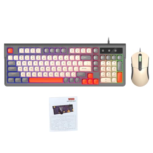 Clavier et souris de jeu RVB anti-ghosting pour ne plus rater vos actions