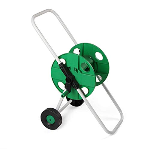 Gardening Hose Reel Cart with Wheels, Trolley Garden Outdoor Hosepipe Water Pipe Portable Freestanding, for Garden Gardening Watering Flowers