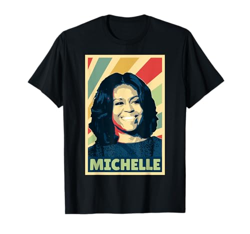 Couleurs Vintage de Michelle Obama T-Shirt