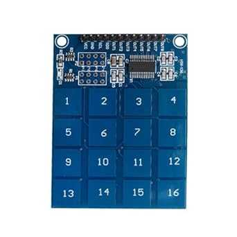 Robotbanao Ttp229 16Way Capacitive Touch Switch Digital Keypad Module