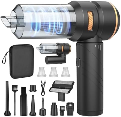 Fwiull Handheld Vacuum Cleaner, 18000PA Car Vacuum Cleane…