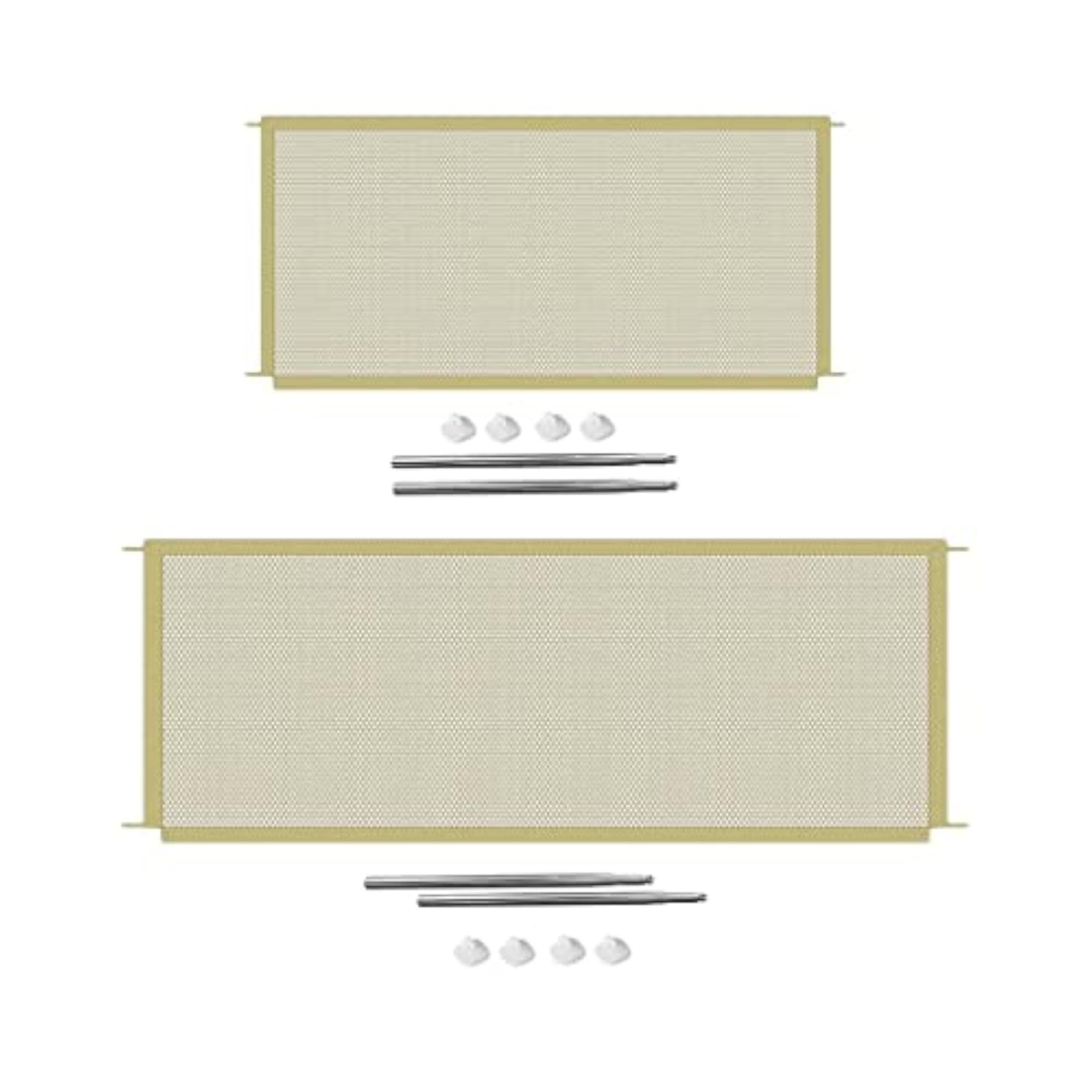 3x Baby Gate Pet Isolation Mesh Barrier Safety Enclosure