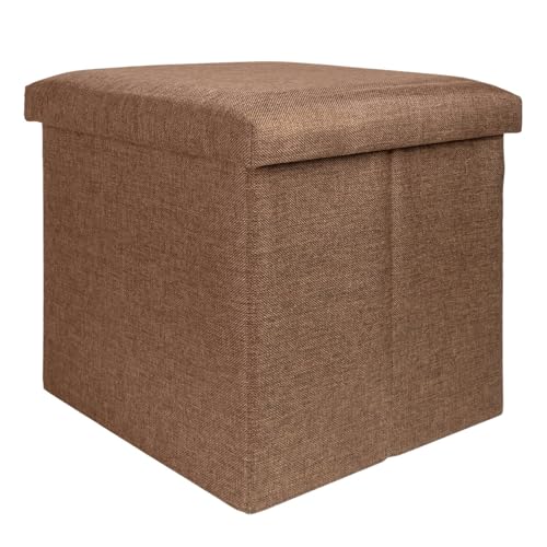 INTIRILIFE Puff Baúl Plegable 38x38x38
